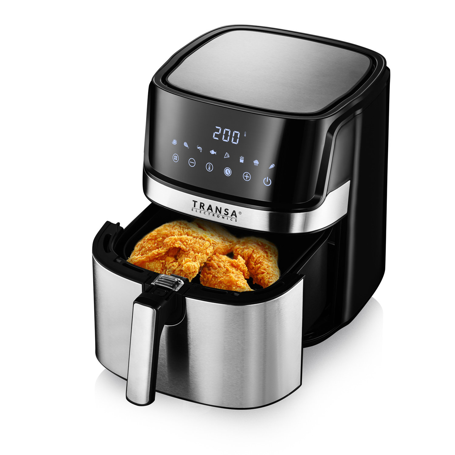 8 programów automatycznych frytkownicy beztłuszczowej SimpleFry Large TE-460